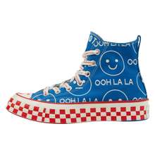 Load image into Gallery viewer, NINA CHANEL ABNEY X CONVERSE CHUCK 70 (RED/BLUE)
